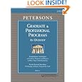 Peterson's Graduate & Professional Programs: An Overview (Peterson's Graduate & Professional Programs: Overview (Book 1))'