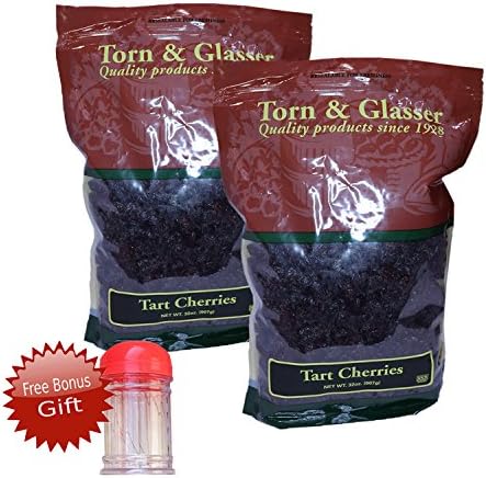 Torn &amp; Glasser Tart Cherries - 32 oz (FREE Bonus Gift!) (2 Pack)