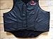 LARGE HILASON BULL RIDING PRO RODEO LEATHER PROTECTIVE VEST BLACK