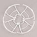 YouCute Spare Part Kit for UDI U842 U842- U818S Rc Quadcopter Drone White Blade Landing Gear Protecting Frame