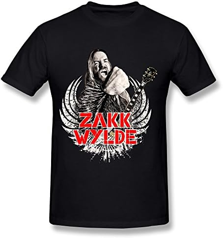 FUNSHIN Men's Zakk Wylde Black Label Society T-shirt Black XXL