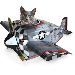SUCK UK Plane Cat Play House