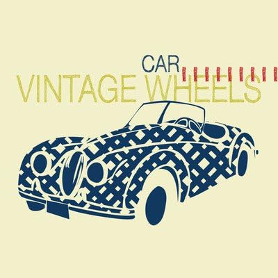 Vintage Car Wall Art