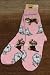 Pomeranian Dog Poses Acrylic/Nylon Dog Socks - One Pair by FBF