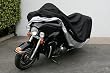Heavy Duty Motorcycle cover (XXL) with cable & lock. Fits up to 108" length Large cruiser, Tourer, Chopper.