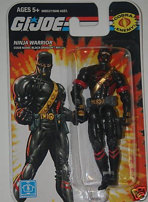 519OnPUhiTL GI Joe Real American Hero 3.75 BLACK DRAGON Ninja Warrior Action Figure Wave 01