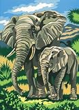 Review Oasis PPPNJ49 / Oasis - Junior Paint By Numbers Elephants