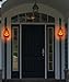 Seasons Sparkling Pumpkin Porch Light Cover (set of 2)