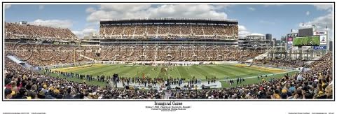 Pittsburgh Steelers Inaugural Game at Heinz Field 2011 - NFL Panoramic Poster #1064