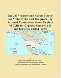 More details of book titled: The 2007 Import and Export Market for Motorcycles with Reciprocating Internal Combustion Piston Engines of Cylinder Capacity between 500 and 800 cc in United States