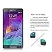 Galaxy Note 4 Screen Protector, DEGBIT [2-Pack] Samsung Galaxy Note 4 Tempered Glass Screen Protector [0.2mm, 9H, 2.5D] Anti-shatter, Bubble-free Screen Protector for Galaxy Note 4-Lifetime Warrenty