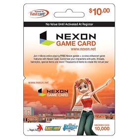 Nexon Prepaid Game Card - $10