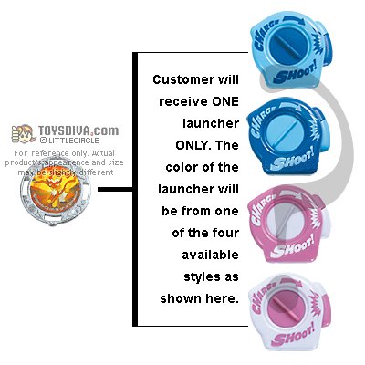 Childrens Toyshop  Toys : Infernape: Pokemon Battle Wheel Battling Tops [One Shooter and One ~1" Disc] (Japanese Imported)