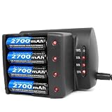 AA / AAA Rechargeable Plate For Dual Power Li-Ion Battery Charger