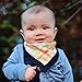 Kishu Baby Bandana Bib Unisex Reversible Cotton Muslin Plaid One Size Multicolor