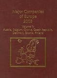 Major Companies of Europe: Austria, Belgium, Cyprus, Czech Republic, Denmark, Estonia, Finland (Major Companies of Europe: Vol. 1: Southern Europe - Cypress, Greeceitaly Israel Malta Portugal . .)