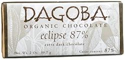 Dagoba Organic Chocolate Bars, Eclipse, 2-Ounce Bars (Pack of 12)