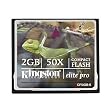 Kingston CF/2GB-S 2 GB ElitePro CompactFlash Card (Retail Package)