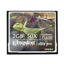 Kingston CF/2GB-S 2 GB ElitePro CompactFlash Card (Retail Package)