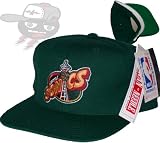 Vintage Seattle Super Sonics Retro Green Snapback Cap Hat 90s Era Original