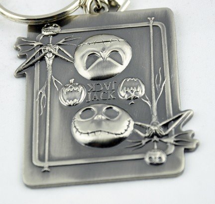 Jack Faces Nightmare Before Christmas Keychain Halloween