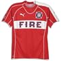 Puma Men's MLS Chicago Fire Jersey ( sz. S, Red : Home )