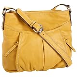 Tignanello Glam Tote Hobo Yellow Handbags