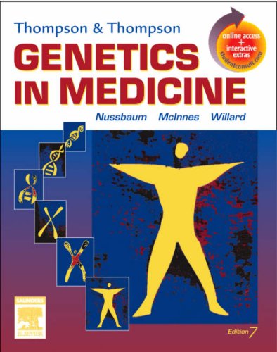 City Travel Guides Discounted  Books : Thompson & Thompson Genetics in Medicine: With STUDENT CONSULT Online Access (GENETICS IN MEDICINE)