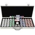 Trademark Poker 650-pc. Holdem Poker Chip Set with Aluminum Case