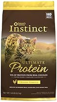 Nature's Variety Instinct Ultimate Protein Grain Free Chicken Formula Dry Cat Food, 5 lb. Bag
