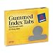 Avery Gummed Index Tabs, 25 Gray Tabs, Pack of 25 (59112)