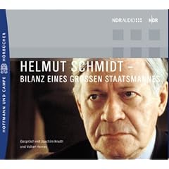 Helmut Schmidt - Bilanz eines gro�en Staatsmannes. CD