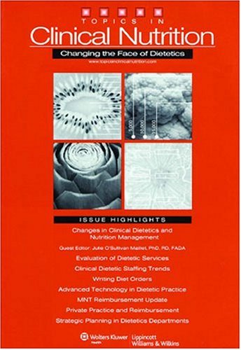 Childrens Toyshop  Magazines : Topics in Clinical Nutrition