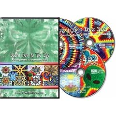 "Learn How to Tie Dye" complete 3-volume set by 