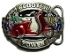 SCOOTER BELT BUCKLE + display stand