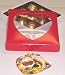 Gourmet Food : Scott's Cakes 1/2 Pound White Chocolate Covered Caramels in a Heart Box