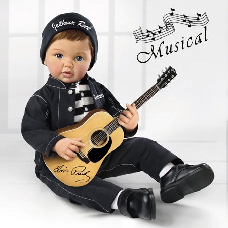 ASHTON DRAKE ELVIS PRESLEY BABY JAILHOUSE ROCK DOLL