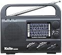 Kaito Ka009 4-way Powered,solar Power, Emergency Radio, Color Black