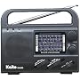 Kaito Ka009 4-way Powered,solar Power, Emergency Radio, Color Black