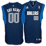 Mavericks adidas Personalized NBA Rd Rep Jersey - Big Kids