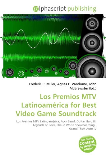 Los Premios Mtv Latinoamérica For Best Video Game Soundtrack: Los Premios Mtv Latinoamérica, Rock Band, Guitar Hero Iii: Legends Of Rock, Shaun White Snowboarding, Grand Theft Auto Iv Picture