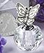 Kitchen & Housewares : Crystal butterfly themed perfume bottle favors