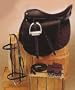 Equitation Seat Show Saddle Package Brown 21"