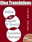 Italian To English and Spanish Dictio...