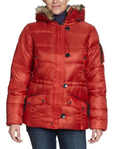 Eddie Bauer Damen Parka 23112879, Gr. 34/36 (S), Braun (terracotta) Preisvergleich