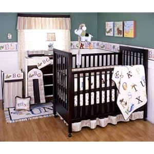 Kids Line My First Abc 6 Piece Crib Set