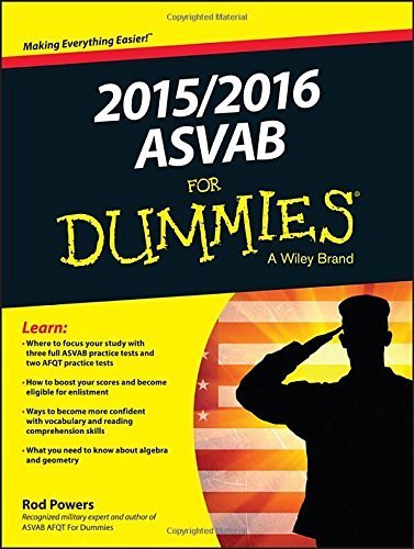 2015 / 2016 ASVAB For Dummies by Rod Powers (2015-06-02)