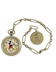Ingersoll Unisex IND 25835 Ingersoll Mickey Mouse 30s Collection Gold Pocket Watch