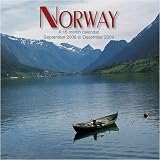 NORWAY FJORDS 2009 WALL CALENDAR NEW SEALED