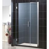 DreamLine UNIDOOR Frameless 30-31 inch Adjustable Shower DoorBrushed Nickel